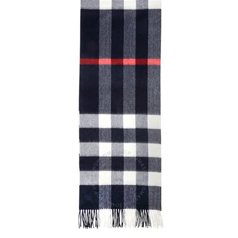 burberry navy check scarf|burberry exploded check scarf.